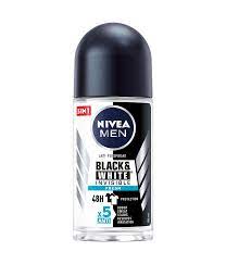 NIVEA MEN Рол-он Invisible on Black & White Fresh 50мл.