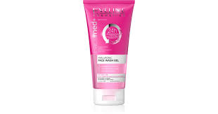 Eveline Cosmetics FaceMed+ почистващ гел 3 в 1 с хиалуронова киселина 150мл..