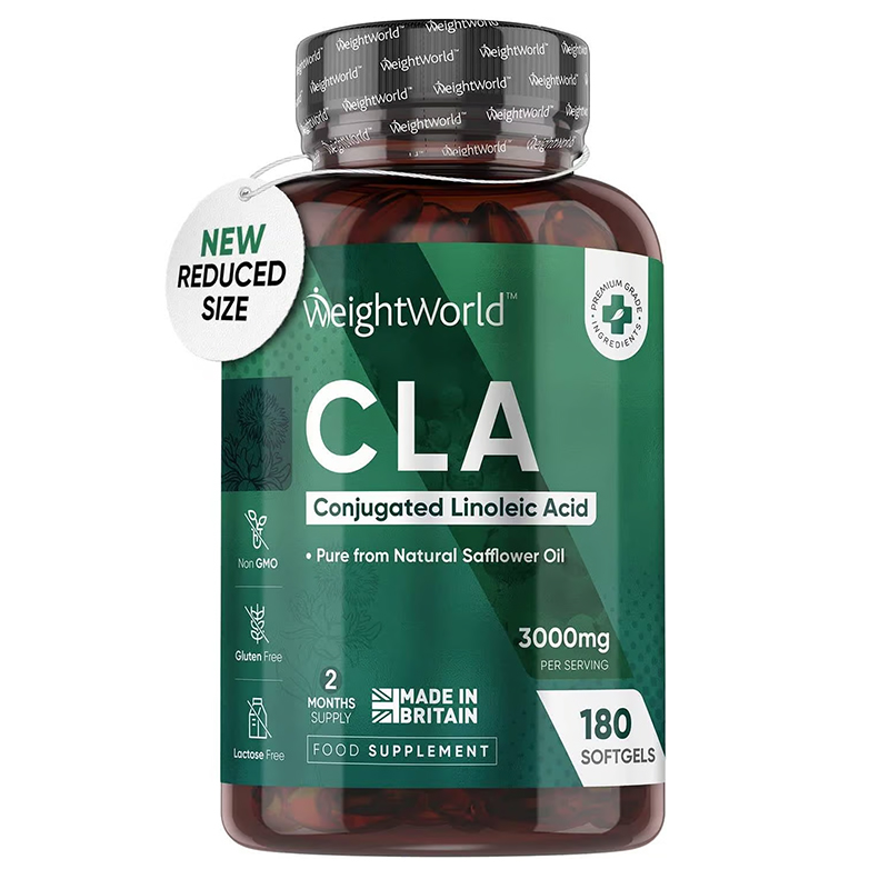 CLA Конюгирана линолова киселина 3000 mg x 180 софтгел капсули WeightWorld