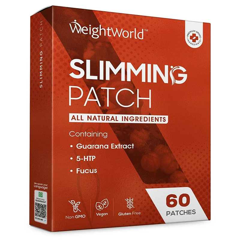 Лепенки за отслабване с екстракт от гуарана, фукус и 5-HTP x 60 пластира WeightWorld