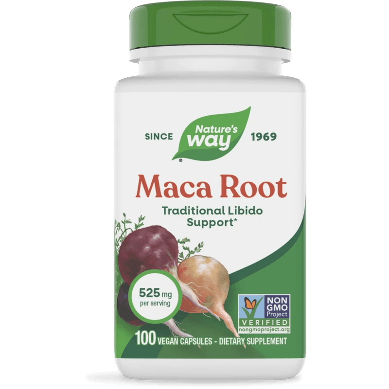 Мака (корен) 525 mg x 100 V капсули Nature's Way
