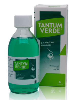 Тантум Верде 0,15 % промивка за уста 240 мл