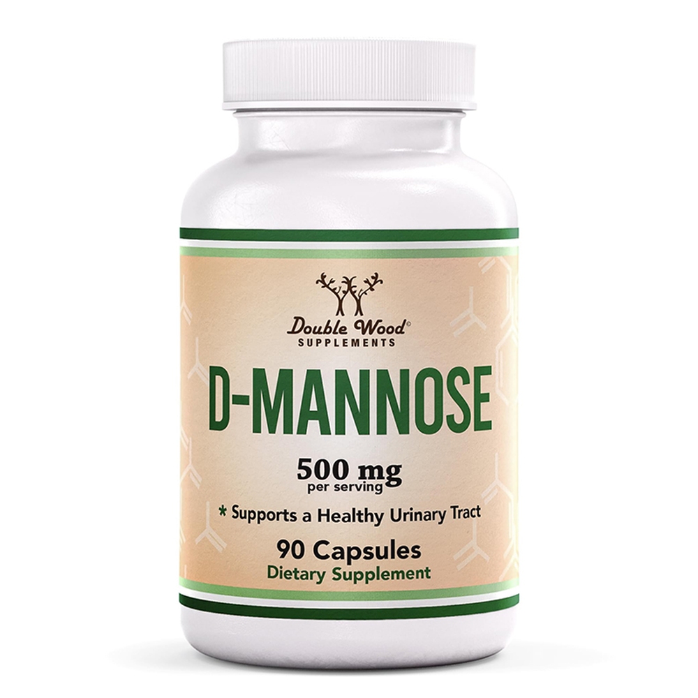 D-Маноза 500 mg x 90 капсули Double Wood
