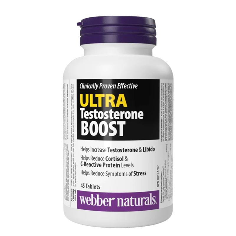 Ultra Testosterone Boost x 45 таблетки Webber Naturals