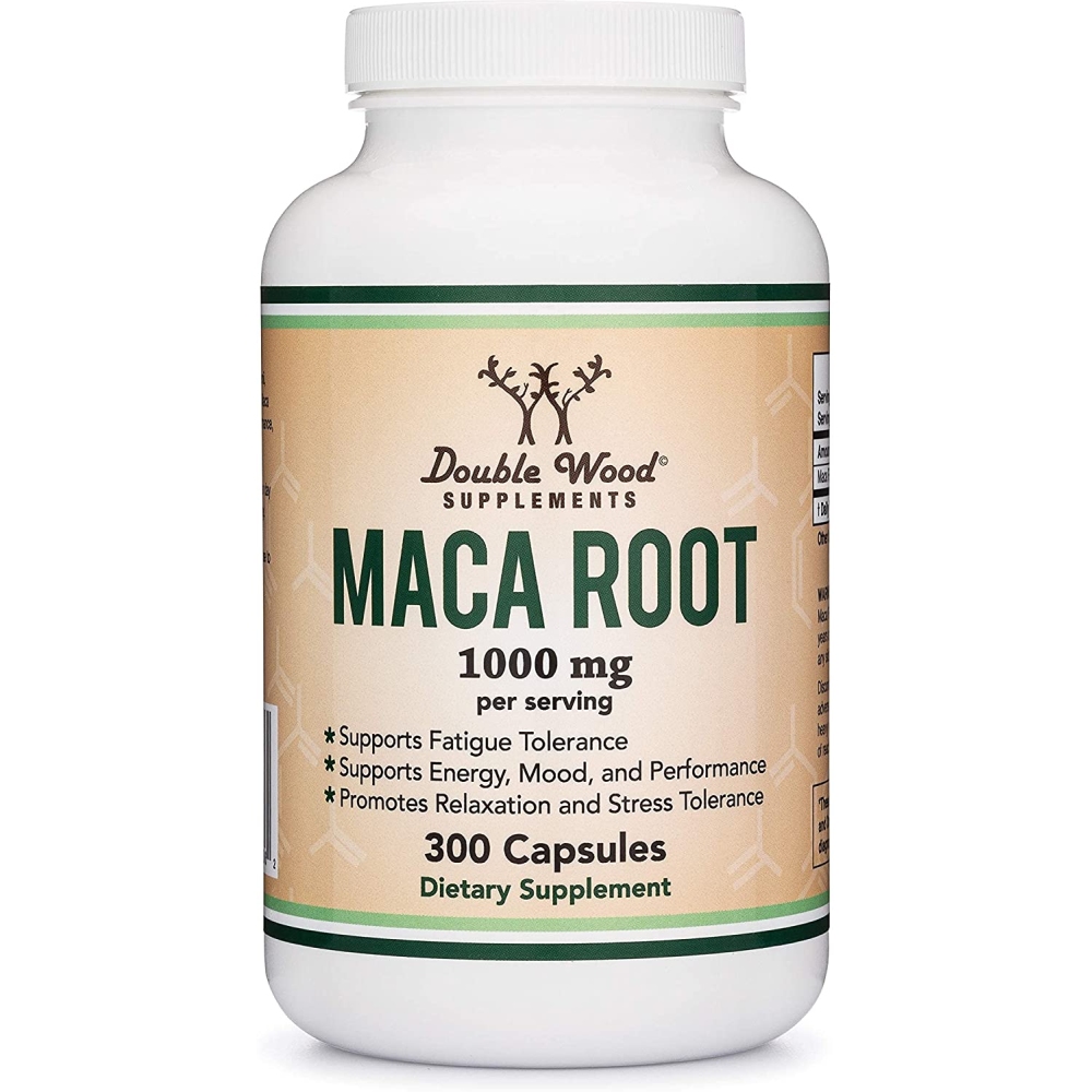 Мака (корен) 500 mg х 300 капсули Double Wood