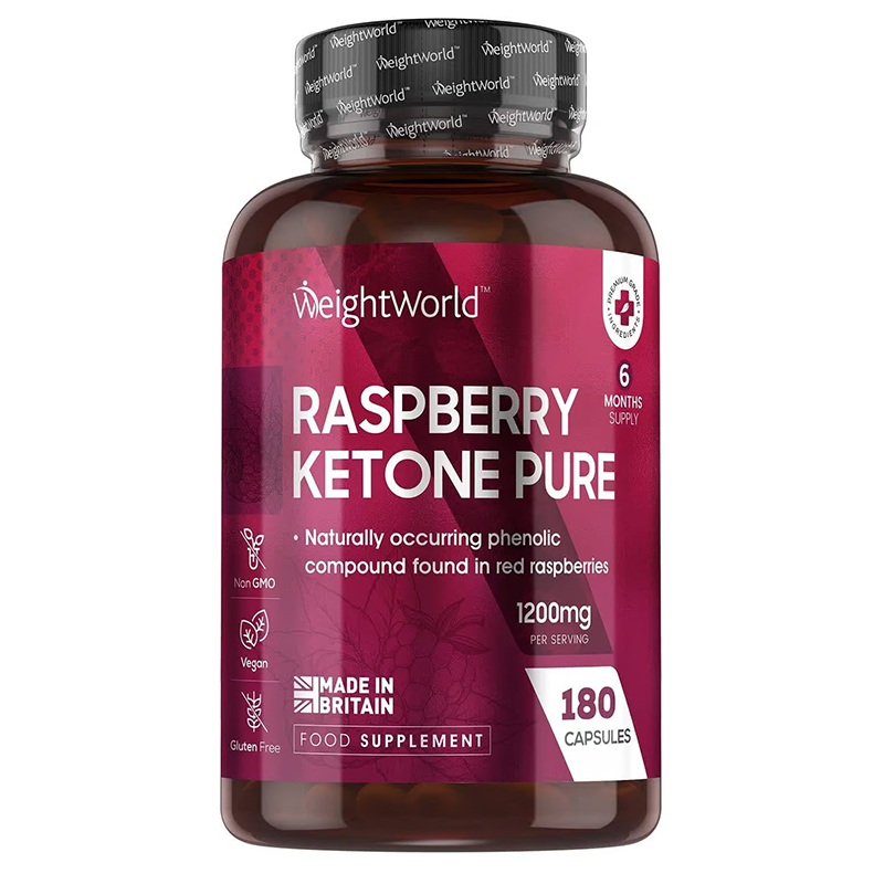 Малинови кетони 1200 mg х 180 капсули WeightWorld