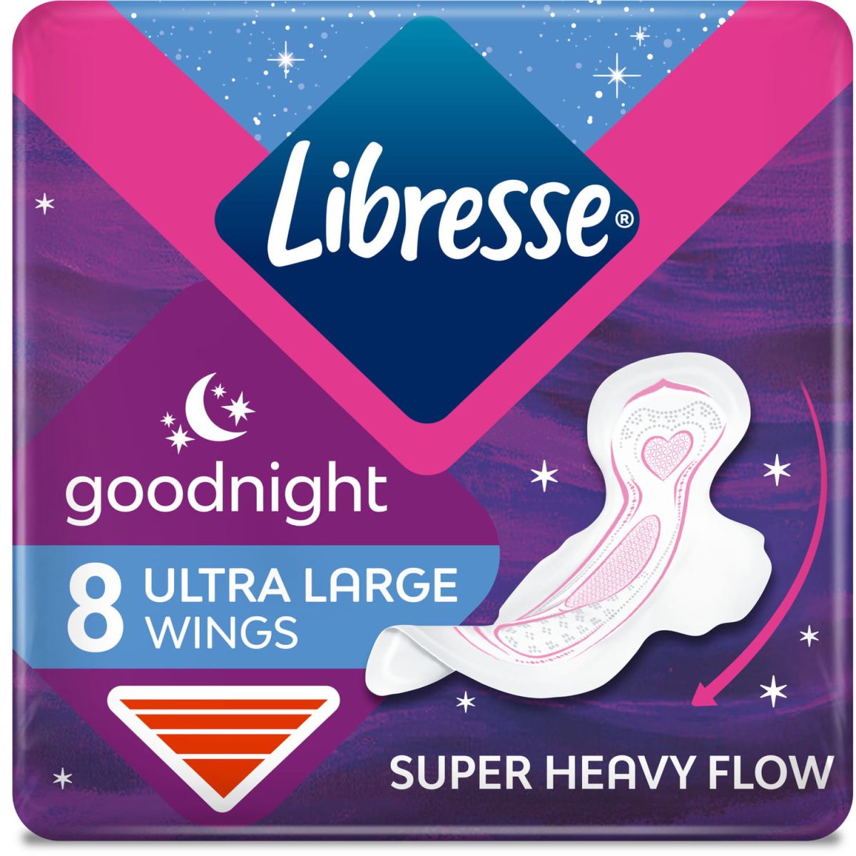 LIBRESSE ultra wing goodnight х 8