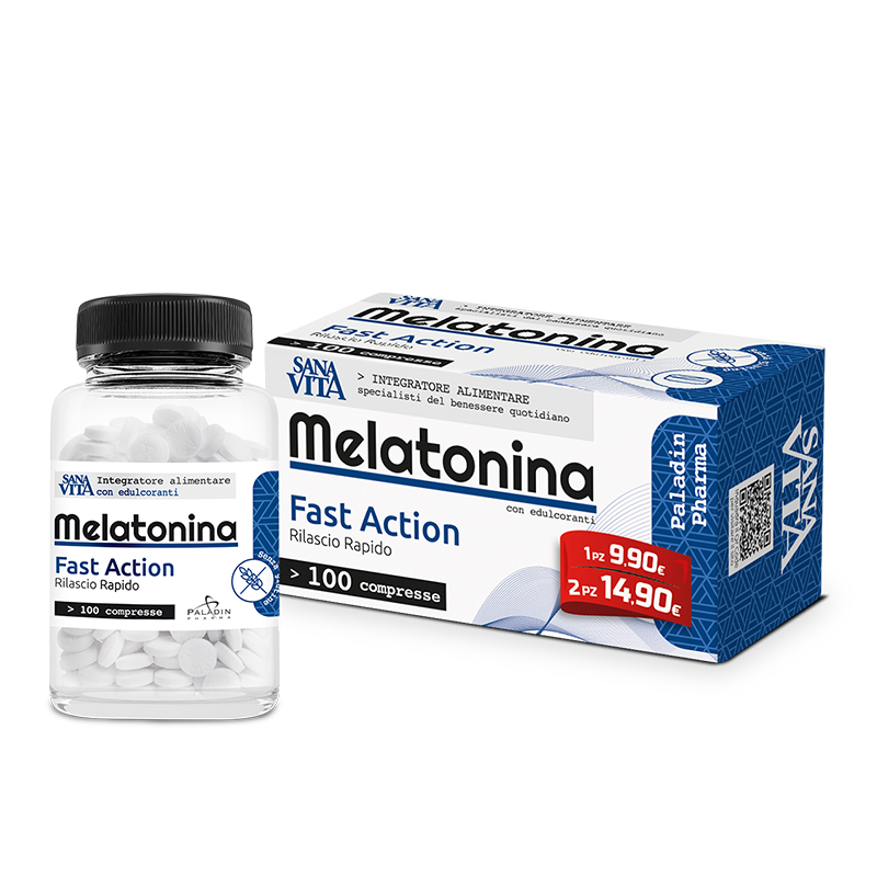 Мелатонин 1 mg + Витамин В6 х 100 таблетки Paladin Pharma