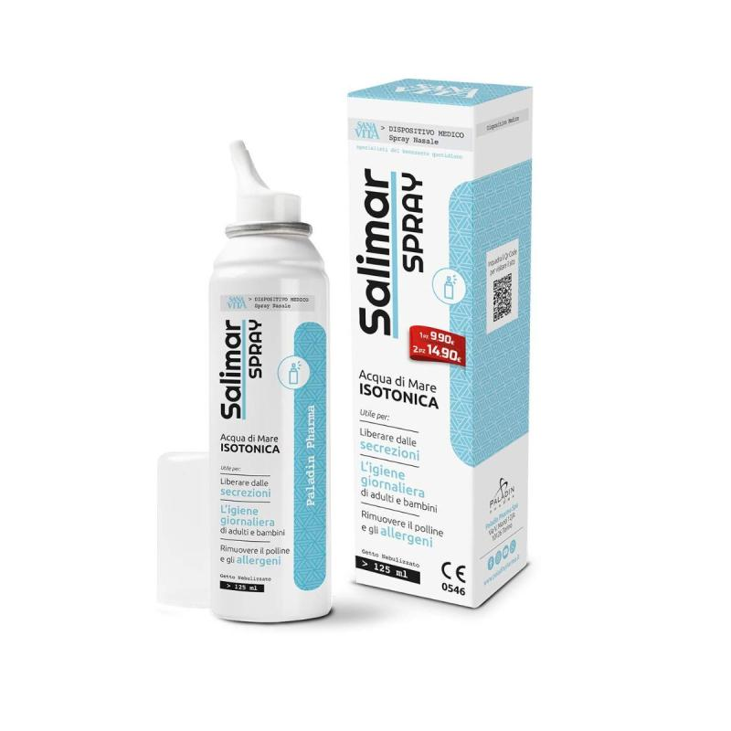 Изотоничен спрей за нос Salimar x125 ml Paladin Pharma