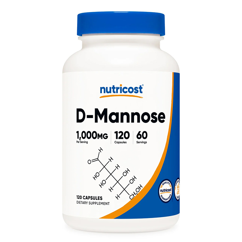 Д-Mаноза 500 mg x 120 капсули Nutricost