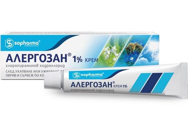 Алергозан 1% крем 60 гр Sopharma