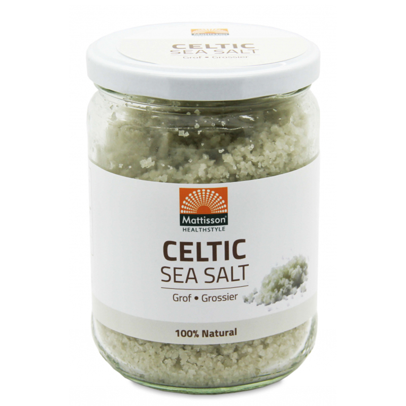 Келтска морска сол (едра) x 400 g Mattisson Healthstyle