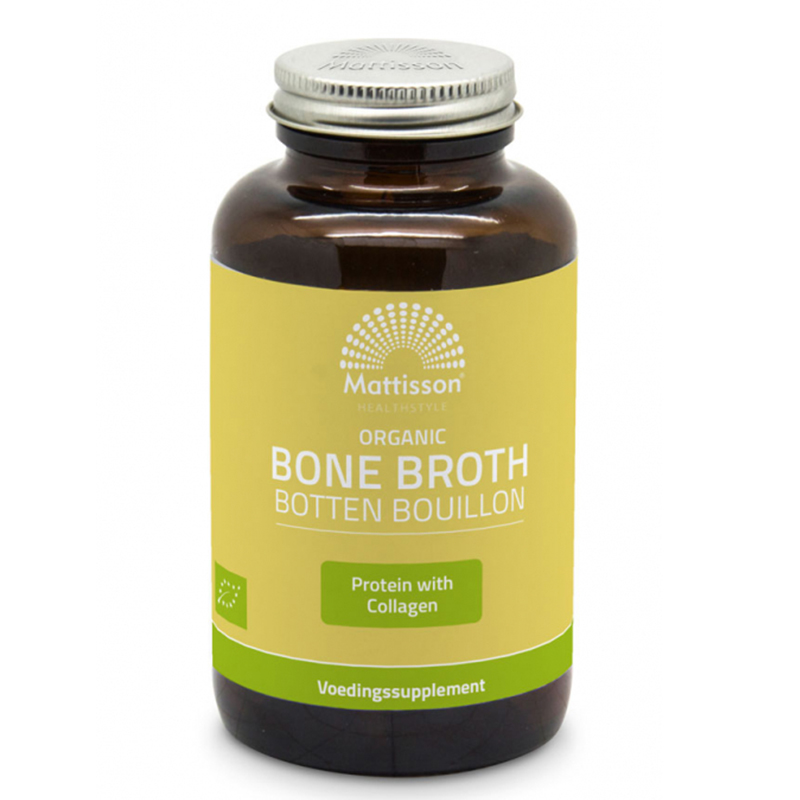 Телешки костен бульон x 180 капсули Mattisson Healthstyle