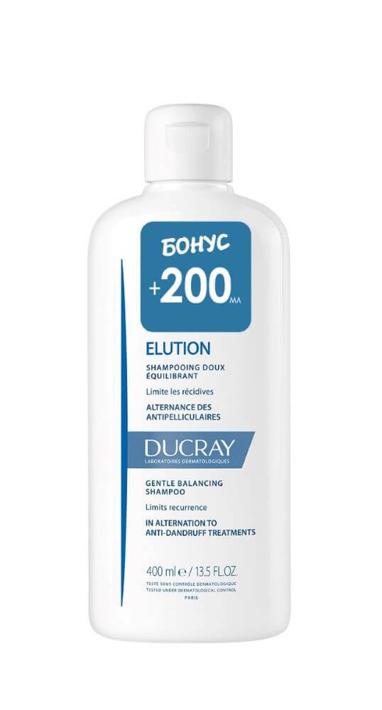 DUCRAY ElutionНежен балансиращ шампоан 400мл