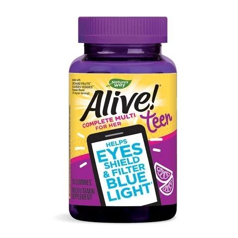 Nature's Way Alive Teen Complete For Her Алайв мултивитамини за момичета х 50 желирани таблетки