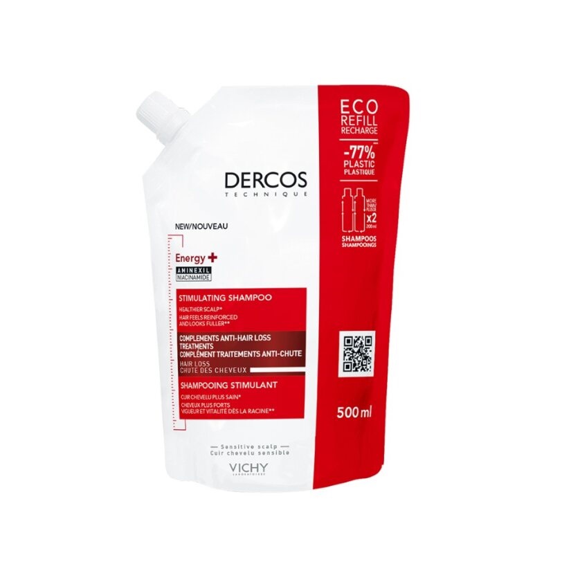 VICHY DERCOS ENERGISANT шампоан против косопад 500ml