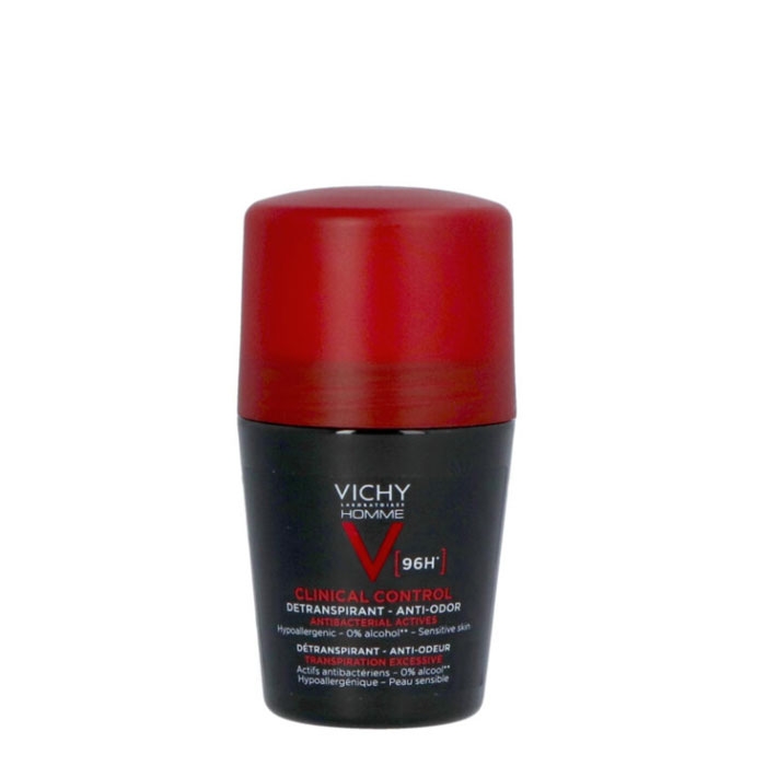 VICHY HOMME CLINICAL CONTROL рол-он дезодорант 96h 50ml