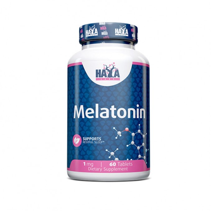 HAYA LABS MELATONIN при безсъние 1mg x 60 tabs