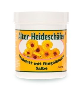 Asam Alter Heideschafer Билков мехлем с невен 250 ml – успокояващ и възстановяващ крем за раздразнена кожа