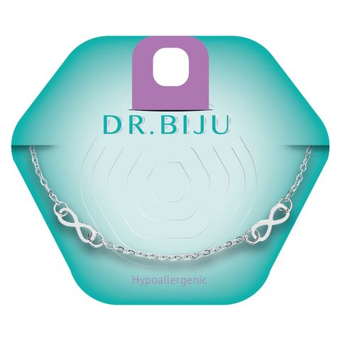 Dr.Biju Гривна Infinity White Bronze 10 мм, DBIN100B020