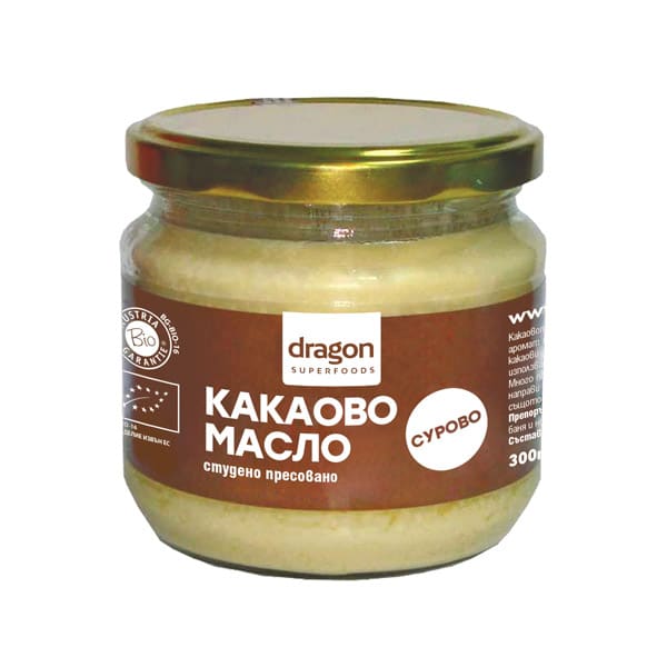 Dragon Superfoods – БИО КАКАОВО МАСЛО 300мл