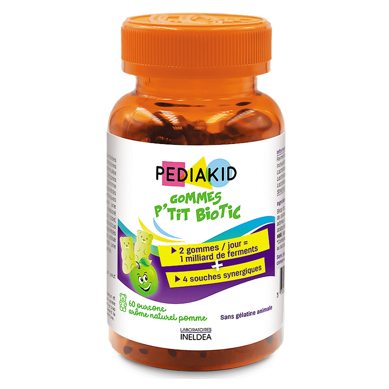 Педиакид пробиотик дъвчащи мечета 60 бр Pediakid Gommes Probiotiques