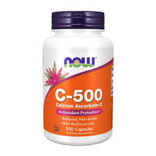 VITAMIN C-500 ASCORBATE - 250 ВЕГАН КАПСУЛИ 0677