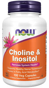 CHOLINE & INOSITOL 500 МГ - 100 КАПСУЛИ 0470