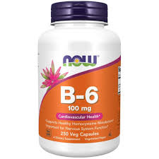 ВИТАМИН B-6 (PYRIDOXINE) 100 МГ - 250 КАПСУЛИ 0458