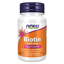 BIOTIN (ВИТАМИН B-7) 1000 МКГ - 100 КАПСУЛИ 0469