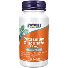 Potassium Gluconate (Калий) 99 мг - 100 Таблетки 1460
