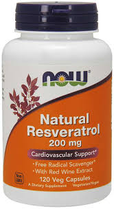 Natural Resveratrol 200 мг - 120 Капсули 3354