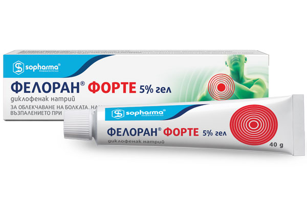 Фелоран Форте 5% гел 40 g Софарма