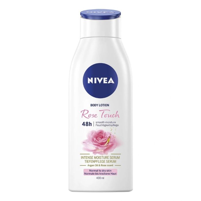Nivea Rose Touch Хидратиращ лосион за тяло с аромат на роза 400 мл