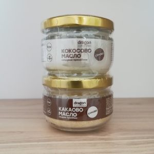 Промо Пакет Био Кокосово Масло 100ml + Био Какаово Масло 100ml, Dragon Superfoods