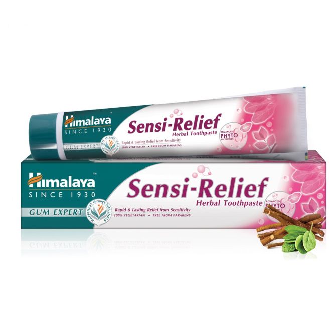 Билкова паста за чувствителни зъби 75 мл. без флуорид SENSI RELIEF
