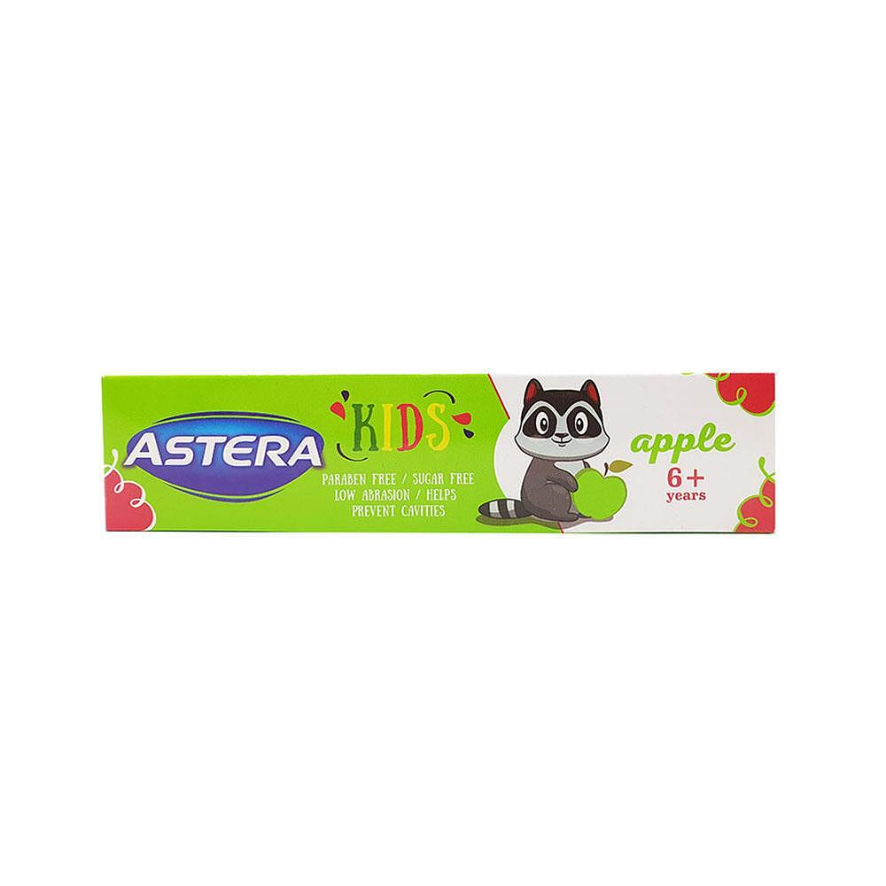 Паста за зъби ябълка детска 6+ ASTERA 50мл