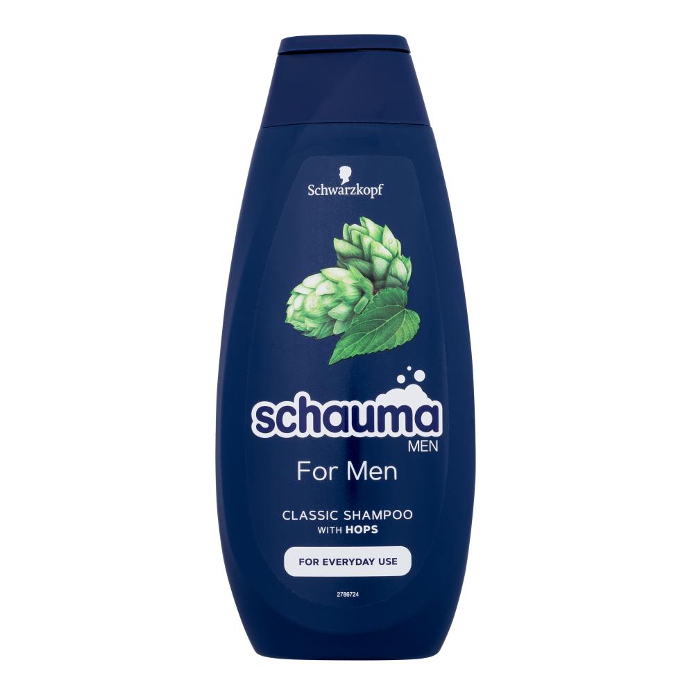SCHAUMA MEN CLASSIC SHAMPOO 400 мл. шампоан за мъже с екстракт от хмел