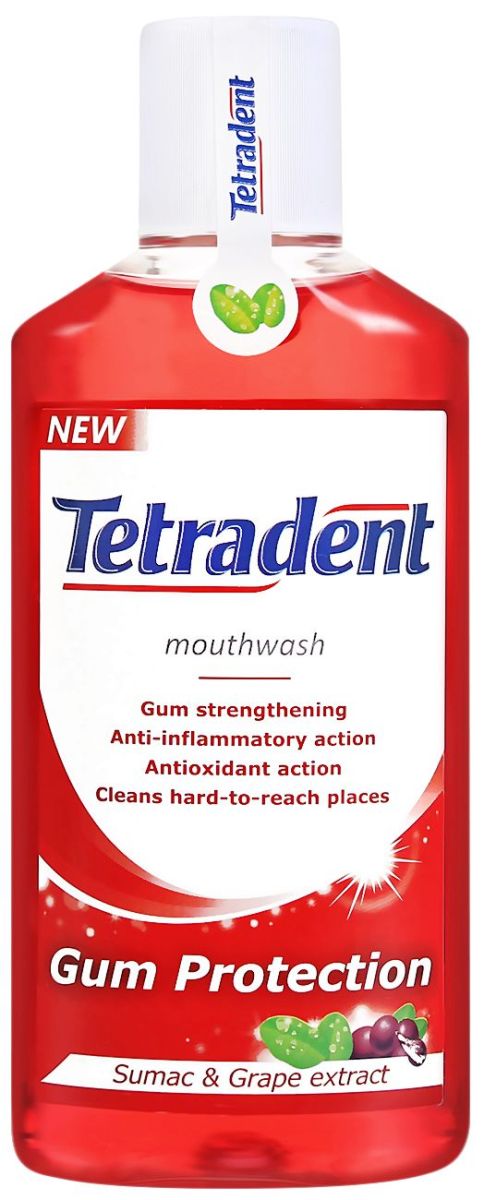 Tetradent Gum Protection Mouthwash 250 мл..