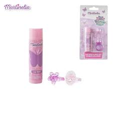Комплект балсам за устни с пръстени, Martinelia, Shimmer Wings, 3 части