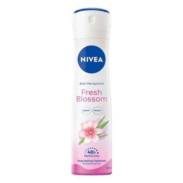 NIVEA FRESH BLOSSOM Дамски део спрей , 150 мл. п/в изпотяване