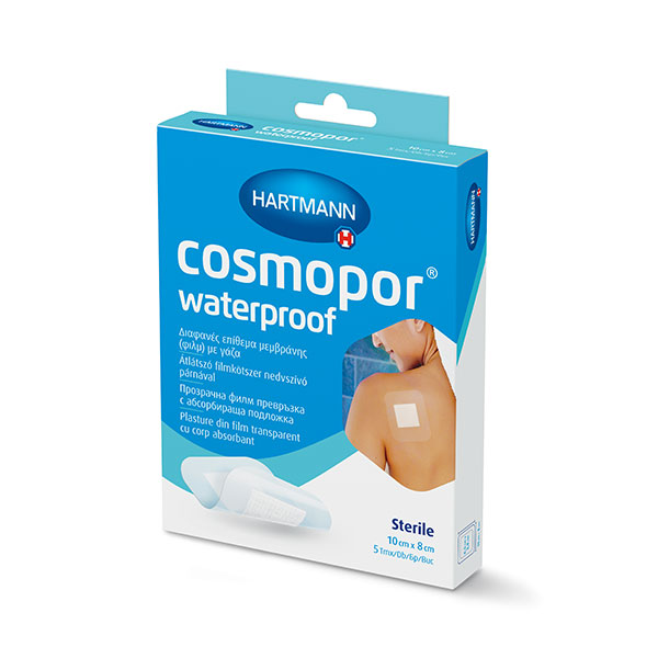 Hartmann Cosmopor Водоустойчив пластир 10/8 см х5 бр