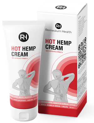 Remedium Health Hot Hemp Cream загряващ крем с конопeно масло 100 ml
