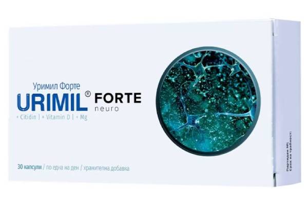 Уримил Форте 30 капсули Naturpharma