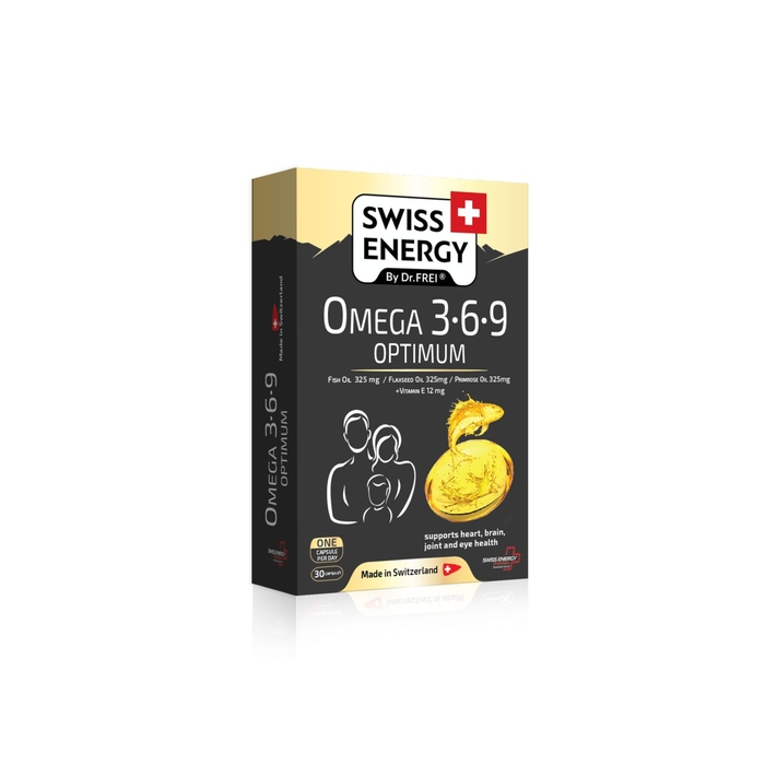 SWISS ENERGY Омега 3-6-9 Оптимум Х 30, капсули
