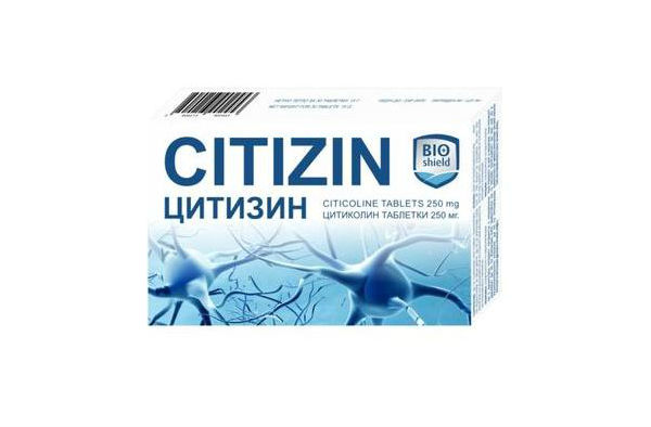Citizin За памет и концентрация 500 мг х 30 таблетки BIOshield цитизин