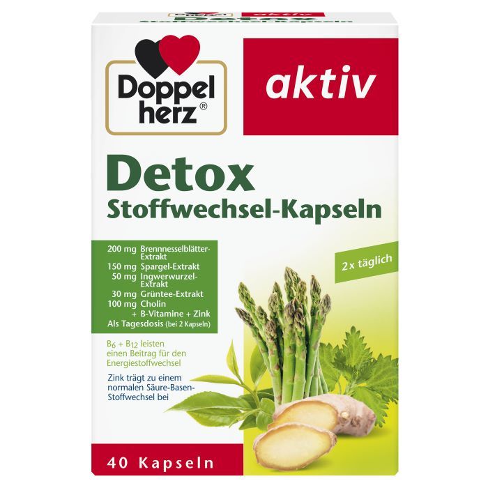 Doppelherz Допелхерц актив Детокс х40 капсули