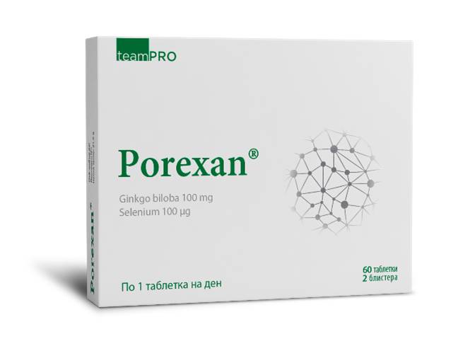Порексан, Porexan за памет и концентрация 60 таблетки