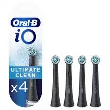 ORAL-B IO Clean черна, накрайник за ел. четка за зъби, 4бр.