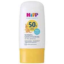 HIPP BABYSANFT 90805 за лице, слънцезащита за бебе, SPF 50+, 60гр.